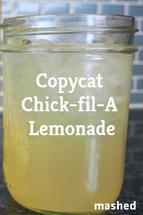 This Chick-fil-A lemonade copycat recipe is short and sweet! #lemonade #lemondrink #lemondrinkrecipes #lemondrinkbeverages #chicfila #copycat #copycatrecipes #refreshing #refreshingsummerdrinks #nonalcoholicsummerdrinks #nonalcholic #nonalcholicbeverages Copycat Chick Fil A Lemonade, Cherry Berry Lemonade Chick Fil A, Carnival Lemonade Recipe, Chick Fil A Lemonade Recipe, Berry Lemonade Recipe, Summer Drinks Nonalcoholic, Flavored Lemonade, Simply Lemonade, Mango Lemonade