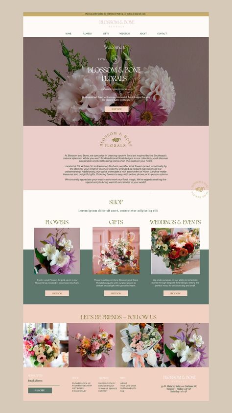 Dive into pure luxury with our shopify website design, tailor-made for the modern florist and flower shop. Elevate your brand with an elegant 
website that screams sophistication. Explore the blend of opulence and modern flair, because your flower shop, florist design brand deserves to stand out. 
modern elegant web design, , minimal web design, web design service page, homepage web design, event planner website design #florist
#flowershop #shopifywebsite House Plant Business, Flower Website Design, Event Planner Website Design, Florist Website Design, Cat Cartoon Funny, Flower Shop Website, Flower Website, Event Planner Website, Homepage Web