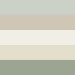 Sage And Sand Color Palette, Safe Green Colour Palette, Paint Colour Pallets, Pale Green Color Scheme, Sage Natural Color Palette, Beige And Green Color Scheme, Sage Green And White Color Palette, Sage Green Interior Color Palette, Moss Green Color Scheme