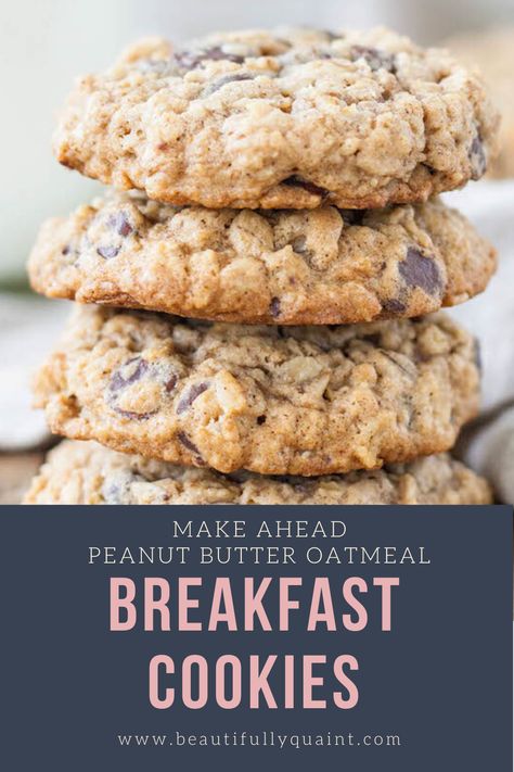 Breakfast Bites Make Ahead Healthy, Healthy Oatmeal Cookies Breakfast, Oatmeal Peanut Butter Breakfast Bars, Breakfast Oatmeal Cookies Recipes, Gf Breakfast Cookies, Breakfast Cookies Healthy Oatmeal Peanut Butter, Protein Breakfast Cookies Healthy, Breakfast Cookies Vegan, Protein Snacks For Kids On The Go