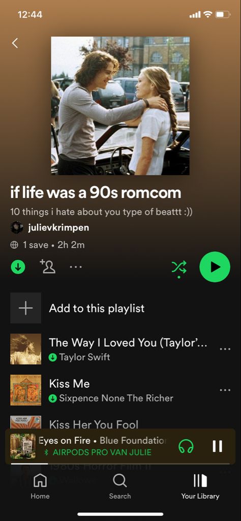 90s Romcom Playlist, Romcom Playlist, 90s Romcom, Spotify Playlist Name, Playlist Name Ideas, Taylor Swift Kiss, Playlist Inspiration, Playlist Name, Playlist Names