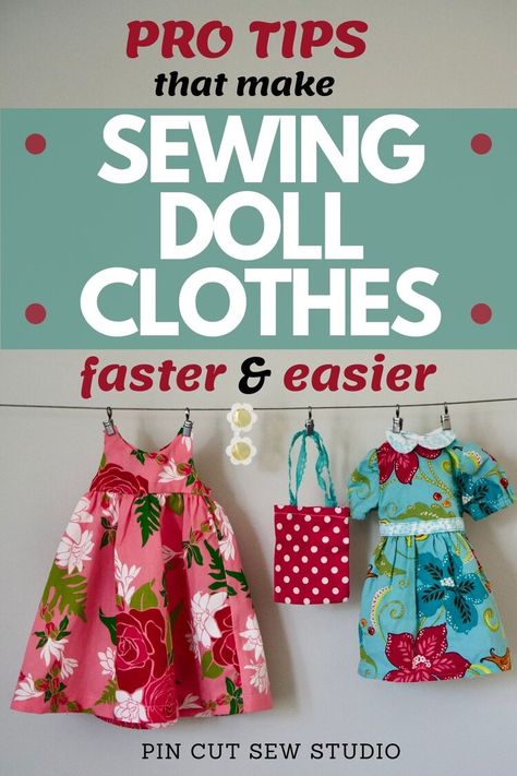 Tela, Couture, Sew Studio, American Girl Clothes Patterns, Diy Doll Clothes Patterns, Sew Doll, Doll Clothes Tutorial, Tips For Sewing, Colorful Hairstyles