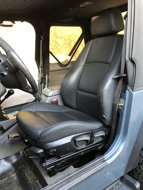 BMW sport seat install in Jeep Wrangler TJ | Page 2 | Jeep Wrangler TJ Forum Jeep Interior Ideas, Jeep Wrangler Tj Accessories, Jeep Wrangler Forum, 2001 Jeep Wrangler, Jeep Interiors, Tj Wrangler, Bmw Sport, Wrangler Sport, Jeep Tj