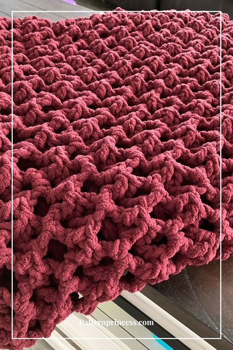 Puffy and Dreamy Chunky Crochet Throw Blanket Pattern Chunky Crochet Throw, Crochet Blanket Stitches, Indie Patterns, Free Crochet Blanket, Blanket Stitches, Crochet Blanket Tutorial, Throw Crochet, Modern Crochet Blanket, Crafty Hobbies