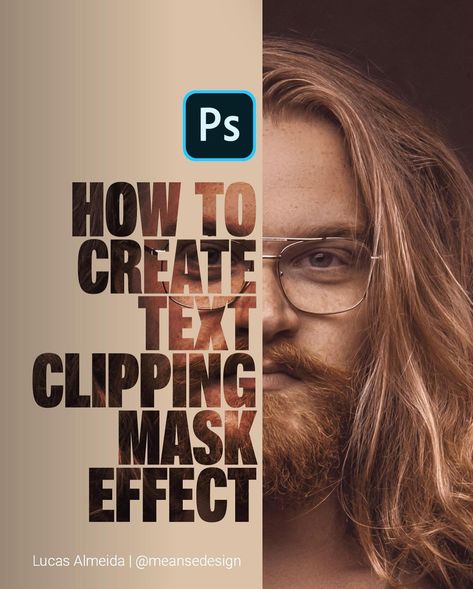 Lucas - Graphic Designer on Instagram: “How to create text clipping mask effect - PHOTOSHOP❗️⁣⁣⁣⁣⁣⁣⁣⁣⁣⁣⁣⁣⁣⁣⁣⁣⁣⁣⁣⁣⁣⁣⁣⁣⁣⁣⁣⁣⁣⁣⁣⁣⁣ ⁣⁣⁣⁣⁣⁣⁣⁣⁣⁣⁣⁣⁣⁣⁣⁣⁣⁣⁣⁣⁣⁣⁣ Hope you found this helpful…” Clipping Mask Photoshop Ideas, Clipping Mask Illustrator, Cliping Mask, Text Clipping Mask, Clipping Mask Photoshop, Layer Mask Photoshop, Text Over Photo, Grafics Design, Photoshop Mask