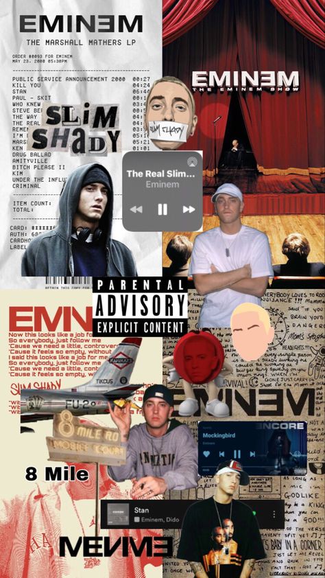 #eminem #wallpaper #slimshady Eminem Wallpaper Iphone, Eminem Poster, The Marshall Mathers Lp, Eminem Funny, The Slim Shady, The Eminem Show, Eminem Songs, Eminem Wallpapers, Tupac Wallpaper