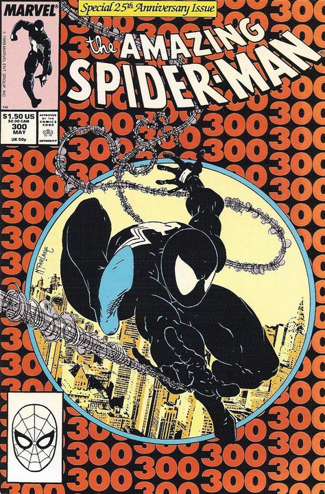 The 25 Most Amazing Spider-Man Covers Ever Spiderman Comic Covers, Amazing Spider Man Comic, Todd Mcfarlane, Famous Comics, Comic Poster, Spectacular Spider Man, Comic Cover, The Amazing Spider Man, Ultimate Spiderman