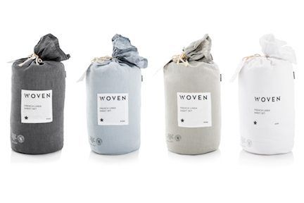 Malouf wins packaging awards Linen Packaging, Modern Bed Sheets, Pillow Packaging, Neutral Bed Linen, How Design, Sleep Accessories, Logan Utah, Home Spray, Grey Linen Bedding