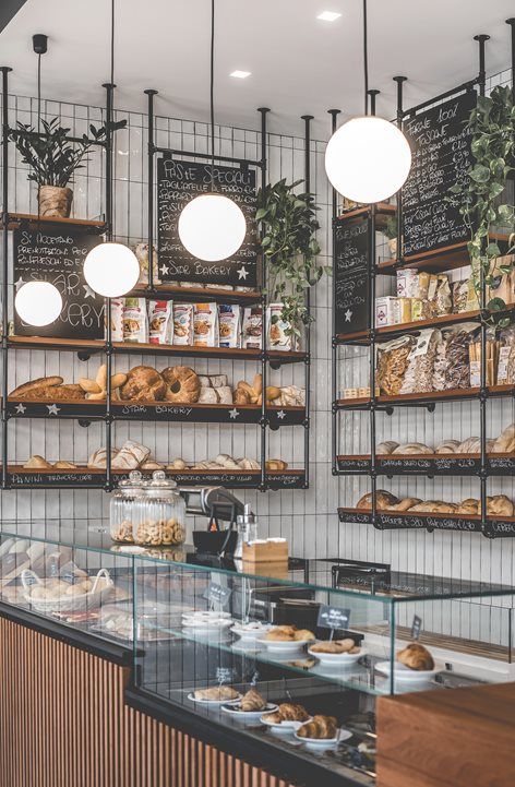 Star Bakery | MODO architettura + design Bakery Shop Interior, Café Design, Bakery Shop Design, Bakery Interior, Bakery Design Interior, Interior Design Minimalist, Bakery Decor, Cozy Coffee Shop, Coffee Shop Interior Design