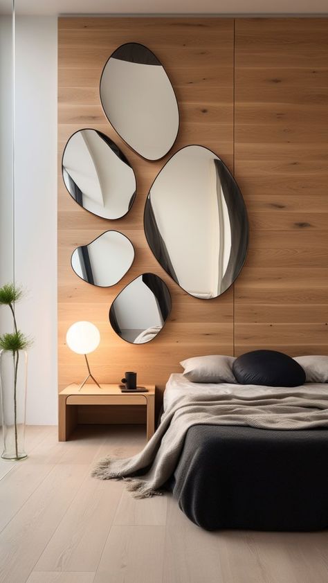 Blob Mirror Fashion Tattoo Ideas, Mirrors Bedroom, Home Decorating Styles, Blob Mirror, Funky Mirrors, Blob Mirrors, Farmhouse Home Design, Fashion Tattoo, Home Paint