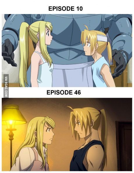 Character development done right. Anime[Full Metal Alchemist Brotherhood] Ed And Winry, Full Metal Alchemist, Alphonse Elric, Edward Elric, Maid Sama, Anime Lindo, Fullmetal Alchemist Brotherhood, Me Anime, Full Metal