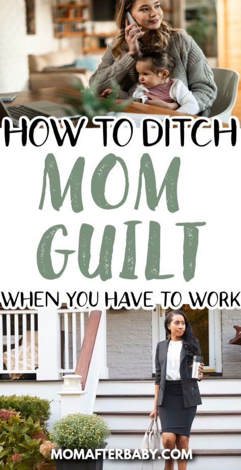 Working Mom Guilt, Mindful Parenting, Mom Guilt, Go To Work, Relaxation Techniques, Working Mom, Parenting Skills, Mom Hacks, Mom Help