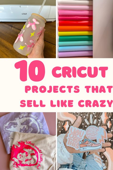 Cricut Project Inspiration, Cricut Crafts To Make And Sell, Things To Sell With Your Cricut, Things To Sell With Cricut, Trending Cricut Projects, Kids Cricut Projects, Cricut Projects Vinyl Ideas, Free Cricut Projects Beginner, Things To Do With A Cricut