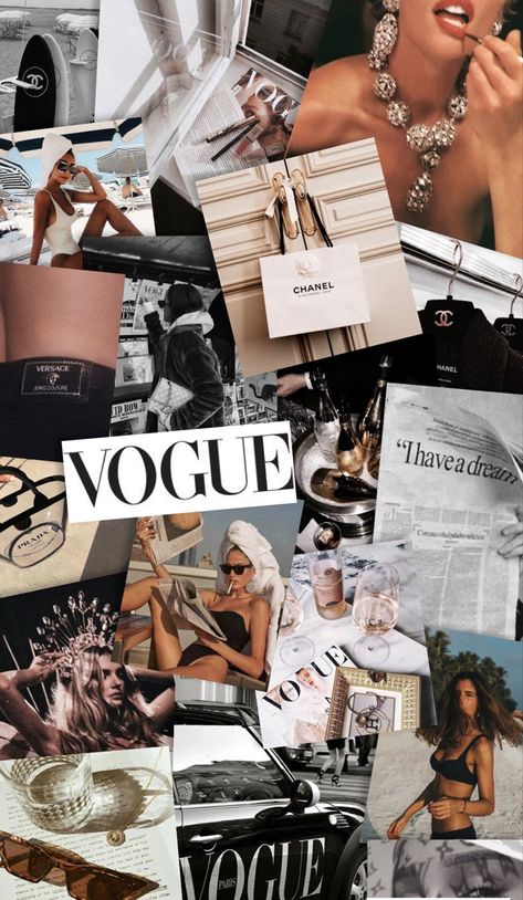 Vogue Aesthetic, Vogue Wallpaper, Collage Iphone, Wallpaper Collage, Fashion Wallpaper, Iphone Wallpaper Tumblr Aesthetic, Fashion Collage, Aesthetic Desktop Wallpaper, Iphone Wallpaper Girly