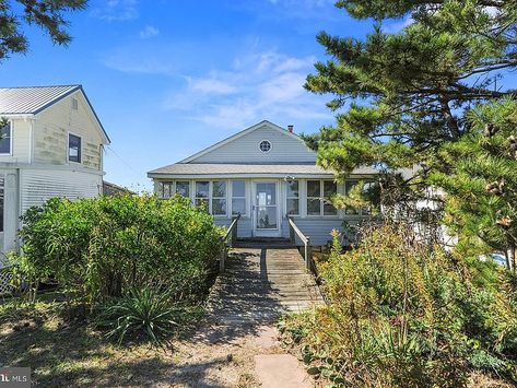 Old Beach House Aesthetic, Old Beach House, Screened In Back Porch, Vintage Beach House, Electric Baseboard Heaters, Houses By The Beach, Beach Plum, Beach House Aesthetic, Beachfront Cottage