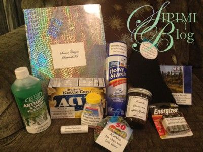 Saw it, Pinned it, Made it.: Senior Citizens Survival Kit Survivor Kit, Gifts For Seniors Citizens, Birthday Survival Kit, 50th Birthday Gag Gifts, 70 Birthday, Volunteer Activities, Survival Kit Gifts, Silly Gifts, 50th Bday
