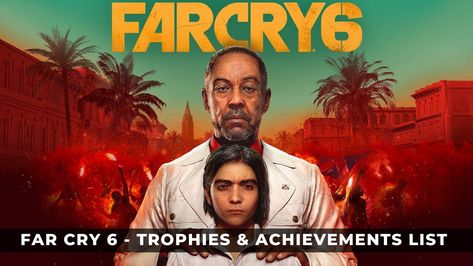 https://www.keengamer.com/articles/guides/far-cry-6-trophies-achievements-list/ Diego Gonzalez, Far Cry Game, Gustavo Fring, Gus Fring, Far Cry 6, Far Cry 3, The Dictator, Far Cry 5, Cloud Gaming