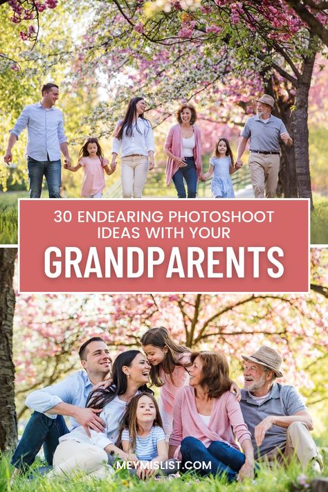 Capture heartwarming moments with these simple and cute grandparents' photoshoot ideas! Whether indoors or at the beach, celebrate the joy of grandkids and large families with charming photography concepts. From adorable newborn sessions to festive Christmas snaps, these ideas make for timeless memories. Explore creative ways to showcase the bond between grandparents and their grandkids with every click. #GrandparentsPhotography #GrandkidsPhotoshoot #FamilyMemories