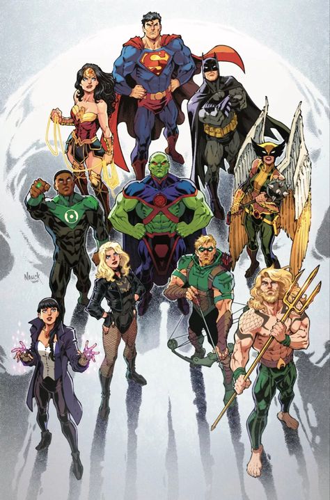 Todd Nauck, Art Dc Comics, Justice League Art, Justice League Comics, The Justice League, Justice League Unlimited, Univers Dc, Dc Comics Heroes, Superhero Team