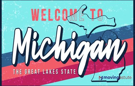 Moving To Michigan Michigan has been very attractive to people looking to relocate and settle down. In this guide, we will arm you with all the facts and numbers you need to know, when moving to Michigan, so let’s get started! #MovingToMichigan #RelocationGuide #MovingTips #MovingAstute #Moving Moving Tips, Moving To Michigan, Moving To Another State, State Of Michigan, Best University, Grand Rapids Michigan, Light Rail, Upper Peninsula, New Drivers