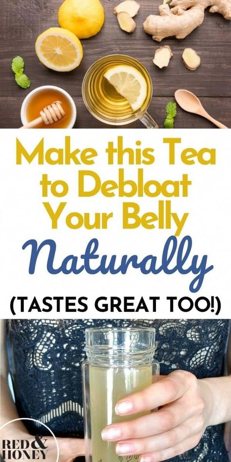 Detox Drinks, How To Debloat, Tea Remedies, Easy Teas, Healthy Teas, Best Detox, Healthy Smoothie, Lose 50 Pounds, Detox Tea