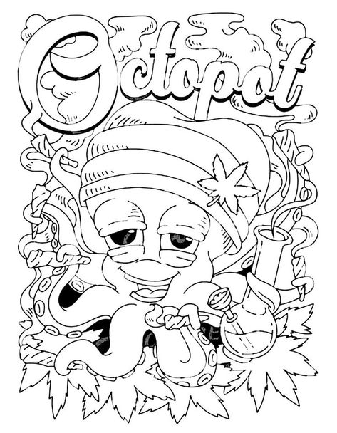 Croquis, Trippy Coloring Pages Printable Easy, Funny Coloring Pages For Grown Ups, Indie Coloring Pages, Trippy Coloring Pages Printable, Cool Coloring Pages Aesthetic, Cool Coloring Pages For Grown Ups, Dope Coloring Pages, Aesthetic Coloring Pages Free Printable