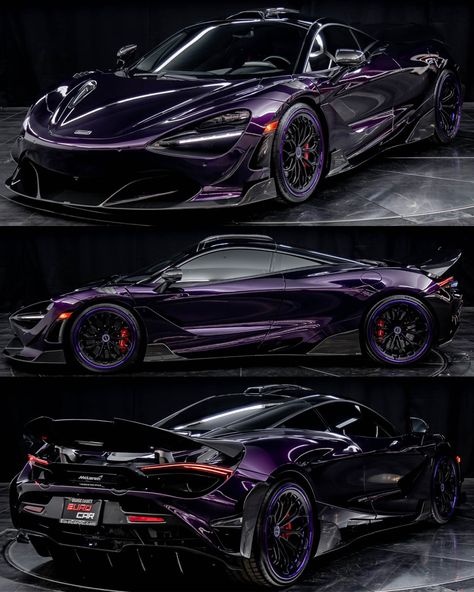 Mclaren 720s Purple, Custom Car Wraps, Black And Purple Car, Car Wrapping Ideas, Midnight Purple Car, Cars Wallpaper Pc, Cars Pfp, Gta 5 Online Cars, Charger Wrap