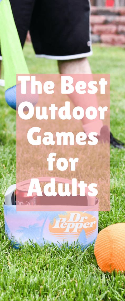 Best outdoor games / game ideas / games for adults / family friendly games / family reunion games / games for family reunion #familyreunion #summer #summerfun #games #parties #partyideas #outdoorparty #summerparties #adults #games #outdoorgames #familyreunionideas #party Diy Outdoor Activities For Adults, Outside Adult Games, Garden Games For Adults, Hilarious Games For Adults, Cookout Games For Adults, Backyard Relay Games, Summer Party Game Ideas, Outside Adult Party Games, Fun Yard Games For Adults