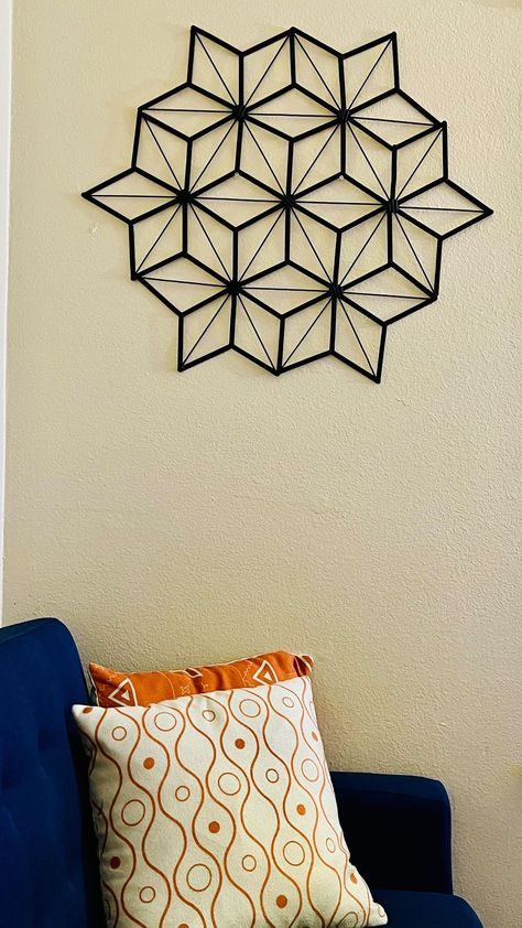 Diy Wall Hanging Decorations, Popcycle Stick Crafts, Paper Projects Diy, Diy Popsicle Stick Crafts, Diy Room Decor Videos, Cardboard Crafts Diy, Easy Diy Room Decor, Creative Wall Decor, Wall Decor Crafts