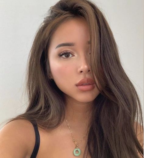 South East Asian Hair Color, Brown Hair Colors Tan Skin, Asian Brunette Hair Dark Brown, Asian Beige Hair, Asian Milk Tea Hair, Hair Color For Filipina, Ash Brown Asian Hair, Hair Color Ideas For Asian Skin Tone, Hair Colour For Asian Skin Tone