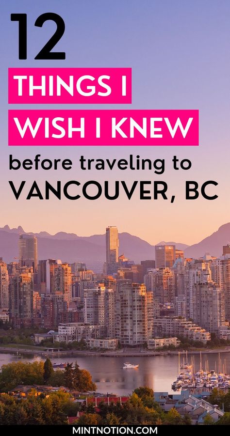 Vancouver travel tips: What you need to know before visiting for the first time Vancouver Itinerary, Toronto Travel Guide, Vancouver Vacation, Vancouver Travel Guide, Montreal Travel Guide, Nashville Travel Guide, Things To Do In Vancouver, Gastown Vancouver, British Columbia Travel