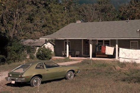 Joyce Byers' 1976 Ford Pinto Non Romantic, High Castle, Nikolaj Coster Waldau, Tortured Soul, Mary Elizabeth Winstead, She Movie, Stranger Things, Outdoor Structures