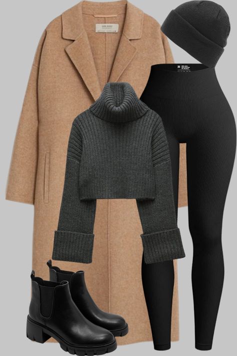 Wake Funeral Outfit, Rainboots Outfit Black Women, Outfit Ideas Layout Winter, Casual Going Out Outfit Night Winter, Knitted Vest Outfits For Women, Casual Church Outfits Winter, Mafia Wife Aesthetic Outfits, Banquet Outfits For Women, Cute Warm Winter Outfits