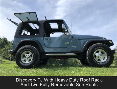 Bay Window, Wrangler Tj Mods, 97 Jeep Wrangler, Jeep Wrangler Hard Top, Tj Wrangler, Jeep Mods, Sun Roof, Bay Windows, Jeep Tj