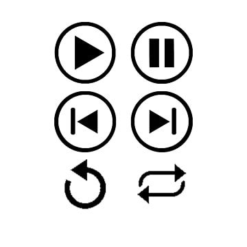 media,icons,vector,simple icons,media icons,black icons,play,pause,next,previous,forward,backward,replay,repeat,rewind,music player,play music,mp3,audio,video,ogg,video clipart,play clipart,social Media Png, Button Tattoo, Ui Buttons, Simple Icons, Facebook Icons, Icons Black, Location Icon, Background Simple, Font Illustration