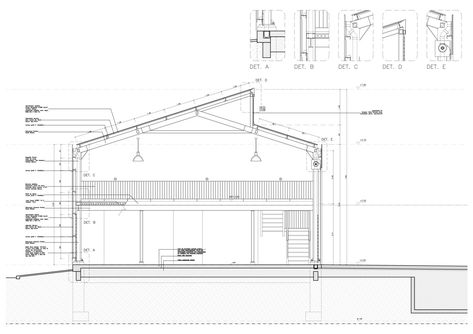 Gallery of Caseros Warehouse / moarqs - 17 Warehouse Roof Design, Warehouse Section Drawing, Warehouse Plans Architecture, Warehouse Architecture Design, Warehouse Design Architecture Plan, Warehouse Layout Floor Plans, Warehouse Design Architecture, Factory Design Architecture, Industrial Warehouse Design