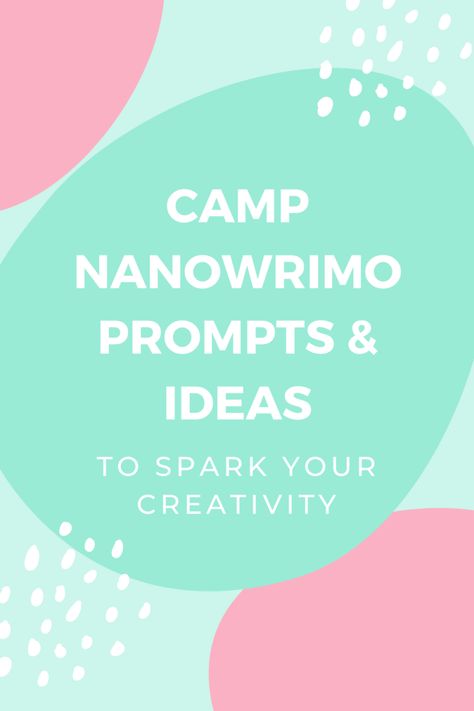 Joining CampNaNoWriMo this year? Fresh out of ideas for your project? Check out these Camp NaNoWriMo prompts & tips to get those creative juices flowing! #nanowrimo #nanowrimoprompts #writingprompts #campnanowrimoprompts #nanowrimotips Nanowrimo Prompts, Nanowrimo Prep, Nanowrimo Inspiration, Camp Nanowrimo, Prompts Ideas, National Novel Writing Month, Write Every Day, Morning Pages, Tumblr Users
