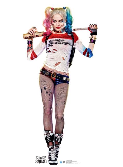 Harley Quinn                                                                                                                                                                                 Más Quin Harley, Maquillage Harley Quinn, Harley Quinn Kostüm, Joker Und Harley Quinn, Harley Quinn Margot Robbie, Harley Quinn Et Le Joker, Joker Y Harley Quinn, Harley Quinn Halloween, Margot Robbie Harley