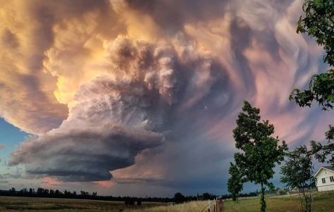 Towering supercell thunderstorm in Redding, California stuns skywatchers - The Washington Post Mother Nature, Storm Clouds, California, Storm Photography, Supercell Thunderstorm, Tornado Alley, Wild Weather, Tornado, Northern California