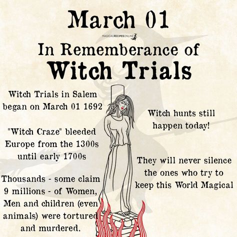 Witch History Facts, Witch Facts, Witches Facts, History Of Witches, Witch Hunting, Witchcraft History, Magical Recipes, Witch History, Inner Witch