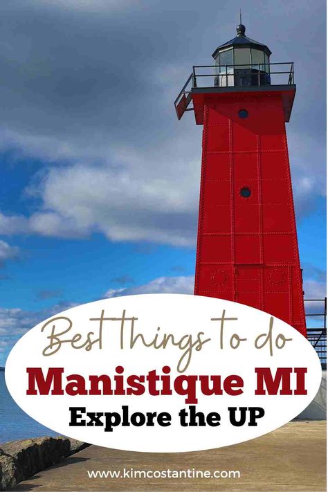 Will you visit the Upper Peninsula of Michigan? Make sure to put Manistique MI on your list. Check out the best things to do in Manistique. And make sure not to miss Kitch iti kipi Manistique. Visit the blog to find out more about this cute town. Kitch Iti Kipi Manistique, Manistique Michigan Things To Do, Eastern Upper Peninsula Michigan, Kitch-iti-kipi Michigan, Kitch Iti Kipi, Ishpeming Michigan, Menominee Michigan, Manistique Michigan, Lake Michigan Vacation