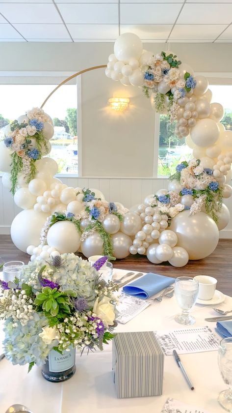 Balloon Decorator Boston | Balloonacy Boston | Revere Balloon Ring Decoration Ideas, Outdoor Balloon Decor, Backdrops For Weddings, Ballon Arch, Balloons Galore, Ballon Garland, Bridal Shower Balloons, Garland Backdrops, Wedding Balloon Decorations