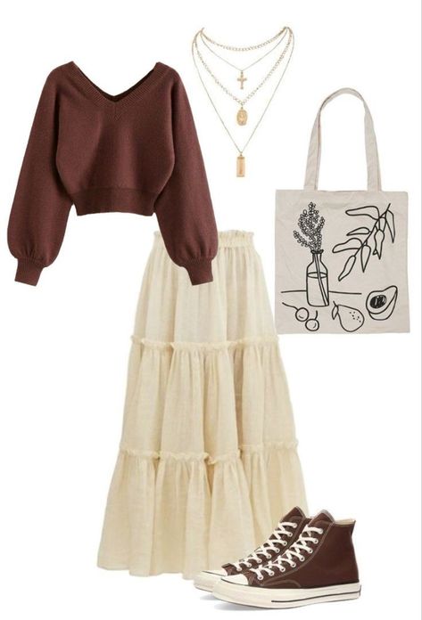 Outfit Ideas Special Occasion, Colours That Go With Yellow Clothes, Thrift Store Business Casual Outfit, Aesthetic Clothes Inspiration, Style Inspiration School Outfits, Crunchy Work Outfits, Outfit Ideas Boho Casual, Witchy Elegant Outfits, Cottagecore Outfits Curvy