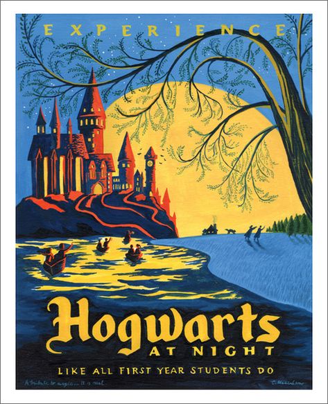 hogwarts Harry Potter Travel Poster, Hogwarts Poster, Poster Harry Potter, Harry Potter Travel, Harry Potter Poster, Potter Art, Retro Travel Poster, Harry Potter Love, Melaka