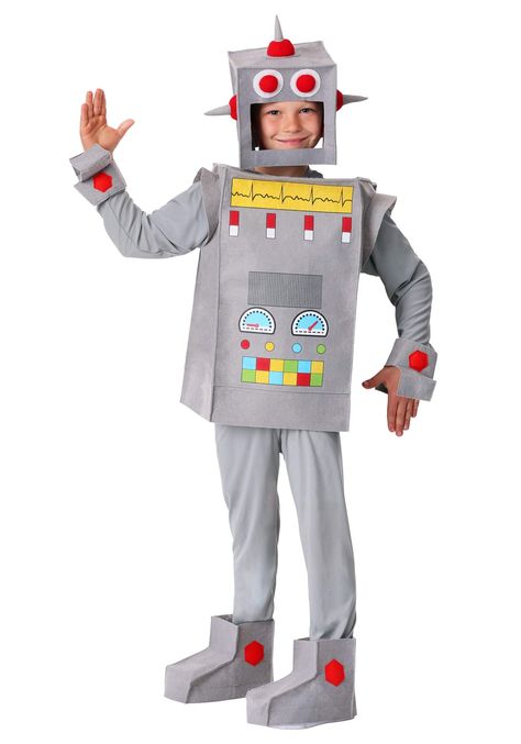 Scary Robot, Robot Outfit, Robot Halloween Costume, Robot Mask, Robot Costume, Positive Future, Future Robots, Robot Costumes, Silver Shirt