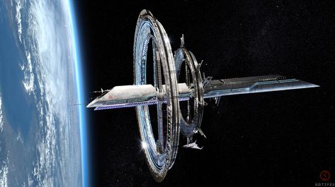 Orbital Space Station Concept, Mitchell Stuart on ArtStation at https://www.artstation.com/artwork/GXO5La Space Station Concept, Sci Fi Space Station, Space Ships Concept, Space Ship Concept Art, Earth Planet, Starship Design, Spaceship Art, Spaceship Concept, Space Ships