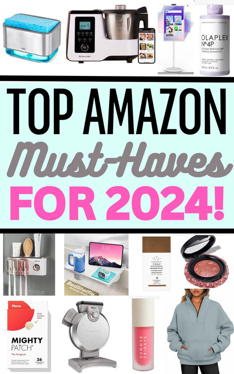 Amazon finds and Amazon must-have products for 2024 Top Amazon Finds, Olaplex Blonde, Tiktok Made Me Buy, Cool Gadgets On Amazon, Shopping Games, Toning Shampoo, Best Amazon Buys, Ankle Strap Chunky Heels