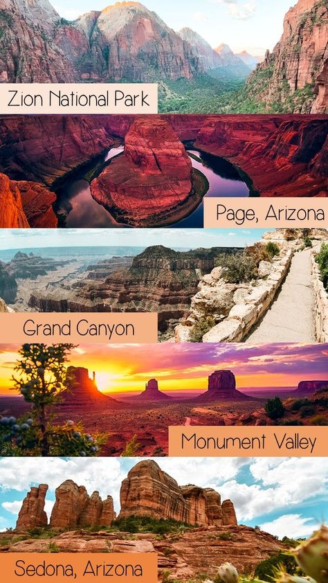 Prettiest National Parks America, Slide Rock State Park Sedona Arizona, Sedona National Park, Best Us Road Trips, Las Vegas To Sedona Road Trip, Arizona National Parks Road Trip, Arizona Utah Road Trip Itinerary, West Road Trip National Parks, Southwest National Parks Road Trip