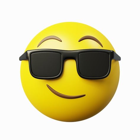 3d render image smirking cool yellow emo... | Premium Photo #Freepik #photo #happy #smiley #smiley-face #smiley-emoji Guru Wallpaper, Fanny Photos, Black And White Wallpaper Iphone, Images Emoji, Meldi Ma Hd Photo, Funny Logo, Cool Emoji, Happy Smiley Face