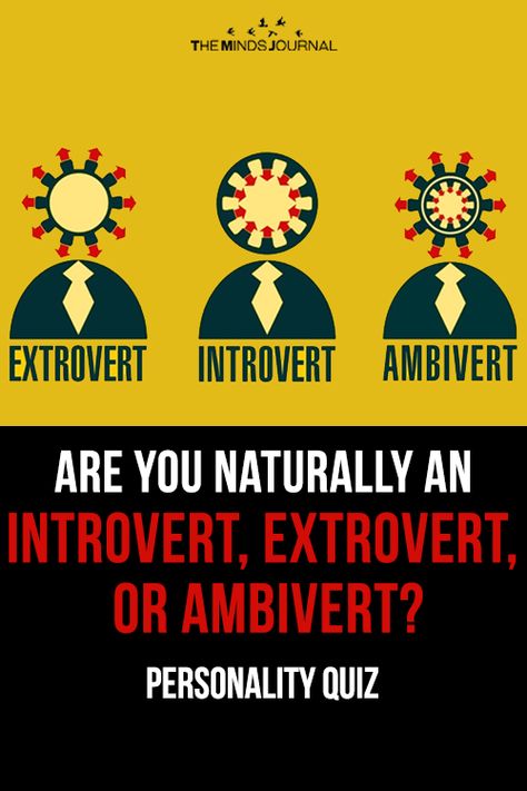 Are You Naturally An Introvert, Extrovert, Or Ambivert? Find Out With This Quiz - https://themindsjournal.com/are-you-naturally-an-introvert-extrovert-or-ambivert-find-out-with-this-quiz/ Ambivert Quotes, Introvert Test, Introvert Extrovert Quiz, Extrovert Problems, Introvert Quiz, Introvert Vs Extrovert, Personality Type Quiz, Introvert Extrovert, Introvert Personality